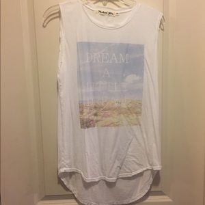 Michael Stars 💯cotton graphic tank. Super soft!